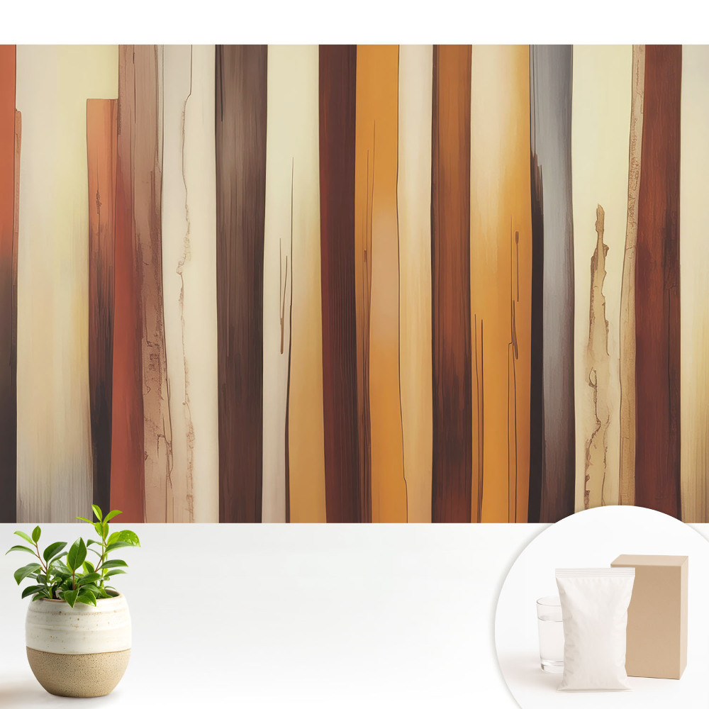 Fototapeta Ciepłe odcienie pionowych pasów