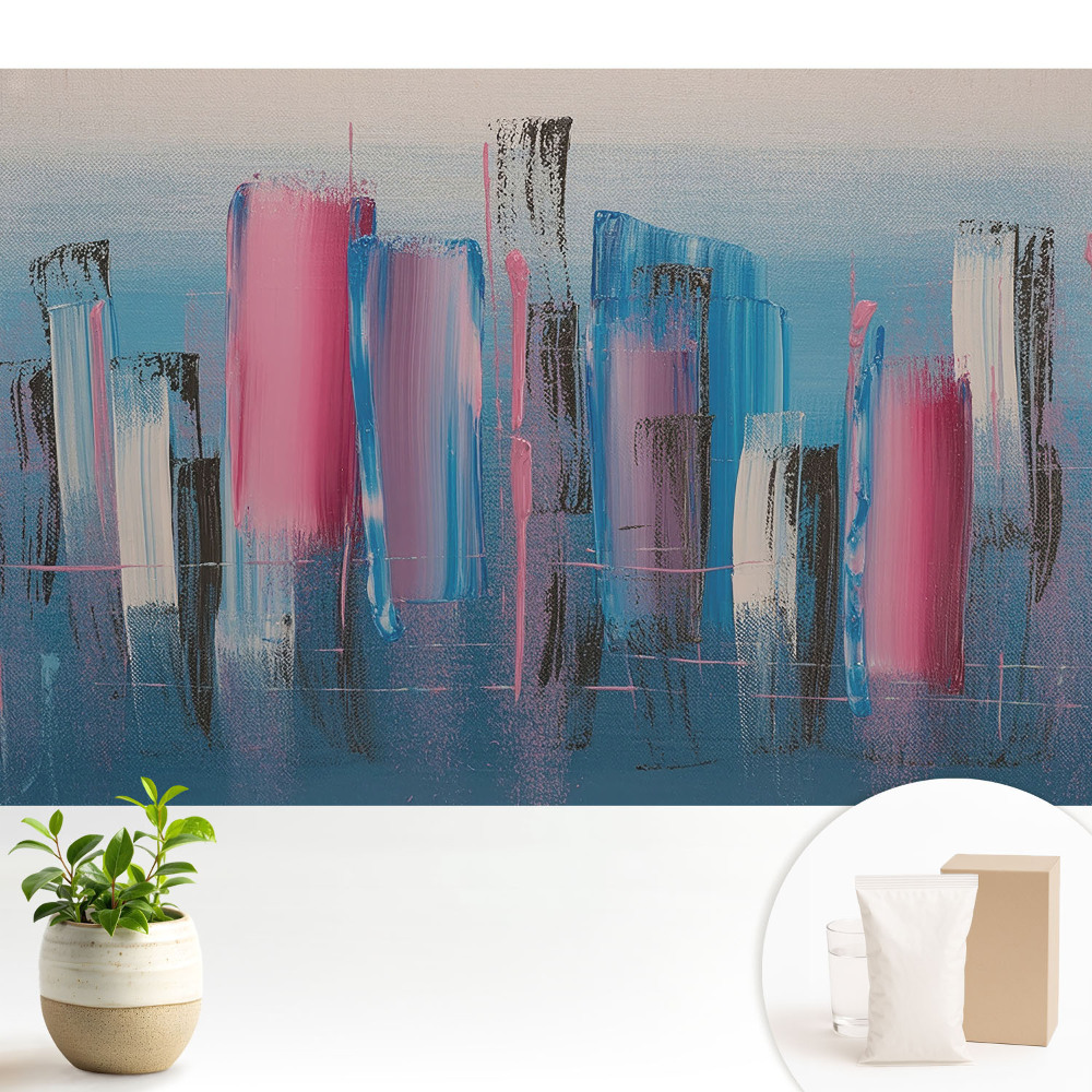 Tapeta fotograficzna flizelinowa Kolorowe pasy abstrakcyjne energetyczne