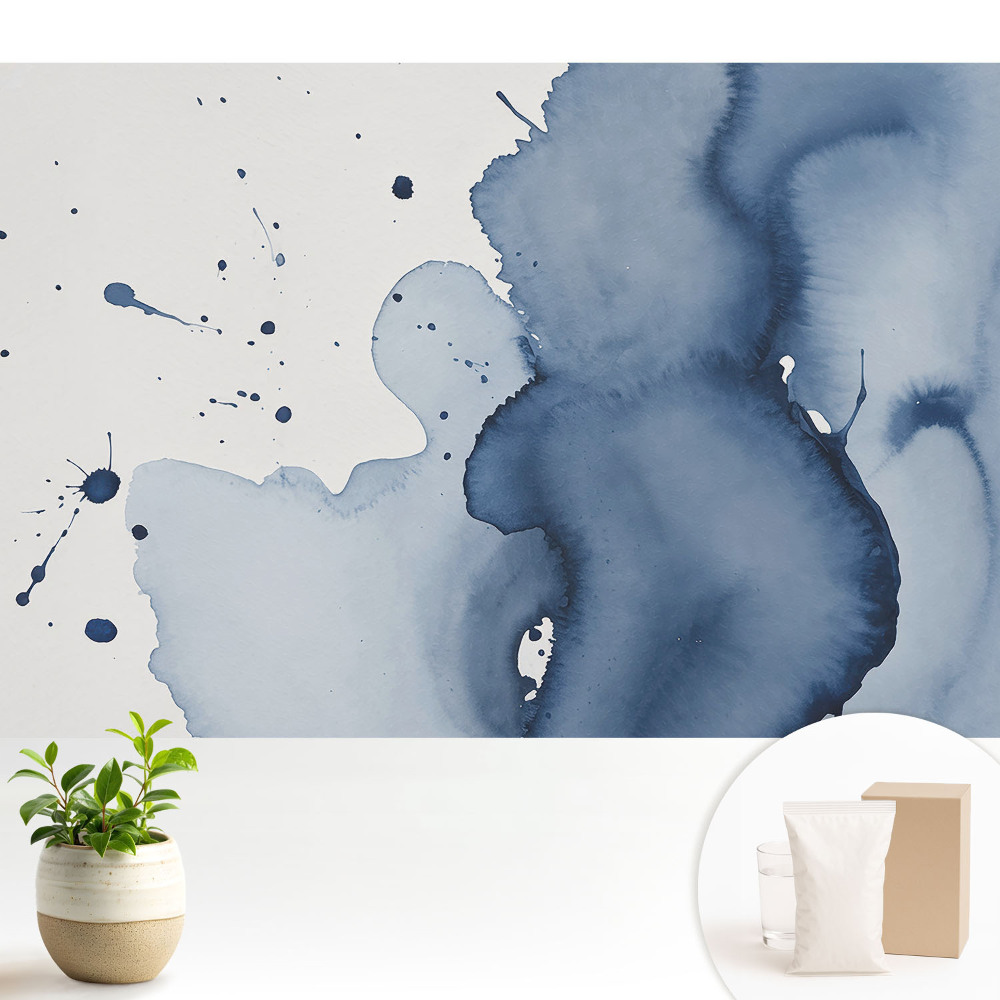 Tapeta fotograficzna flizelinowa Malarska plama dynamiczny akcent