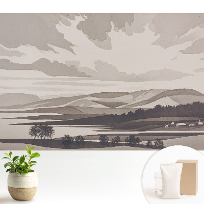 Fototapeta na wymiar do sypialni Pejzaż górski spokojna harmonia natury