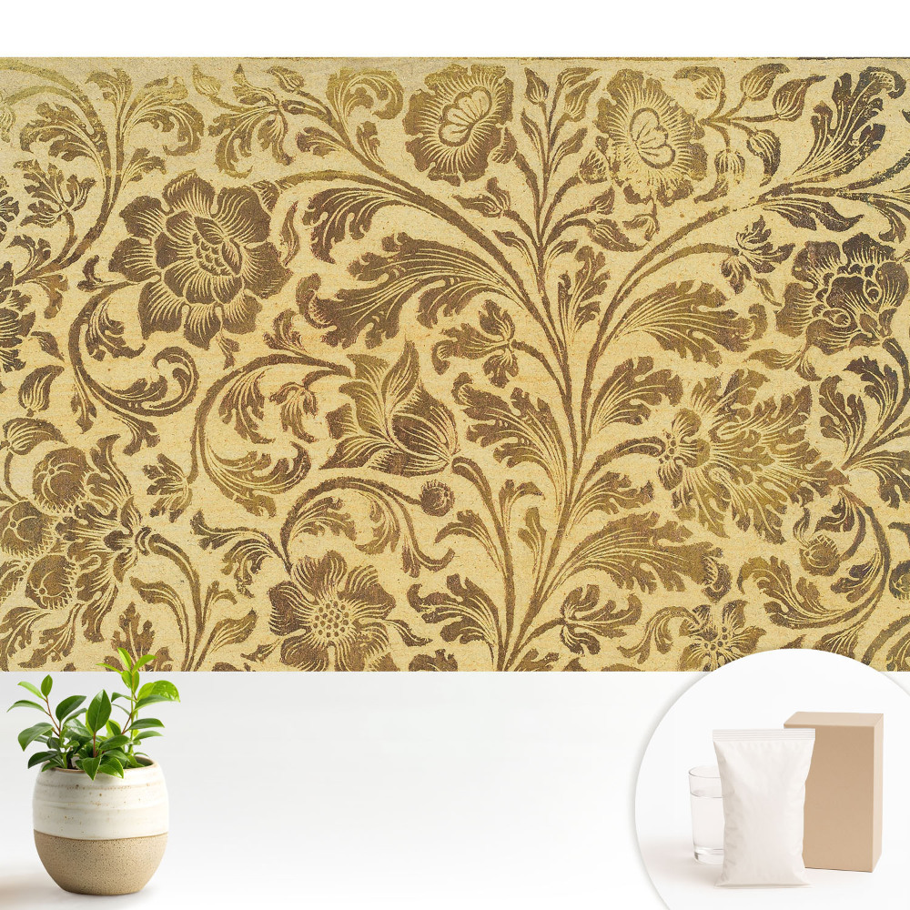 Fototapeta do salonu Kwiatowe ornamenty klasyczne