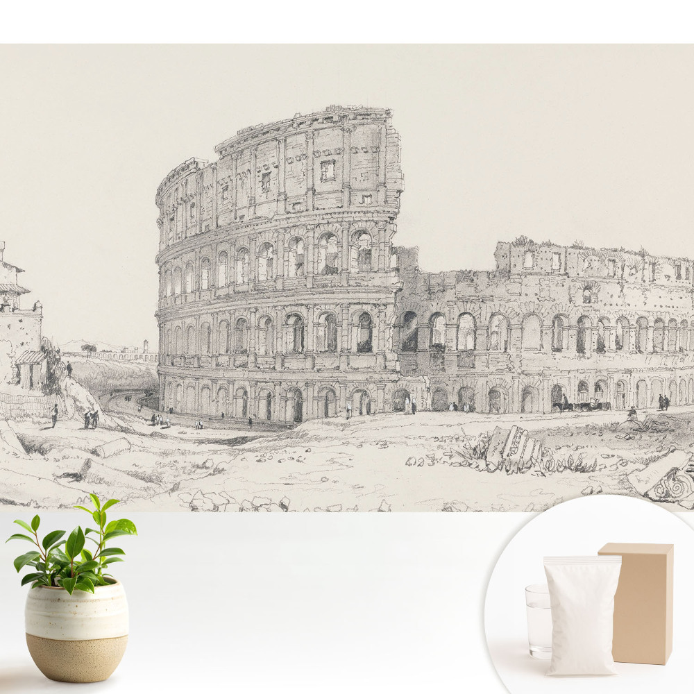 Tapeta fotograficzna flizelinowa Klasyczna architektura w delikatnym ujęciu