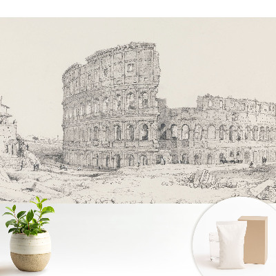 Tapeta fotograficzna flizelinowa z motywem klasycznej architektury w delikatnym ujęciu