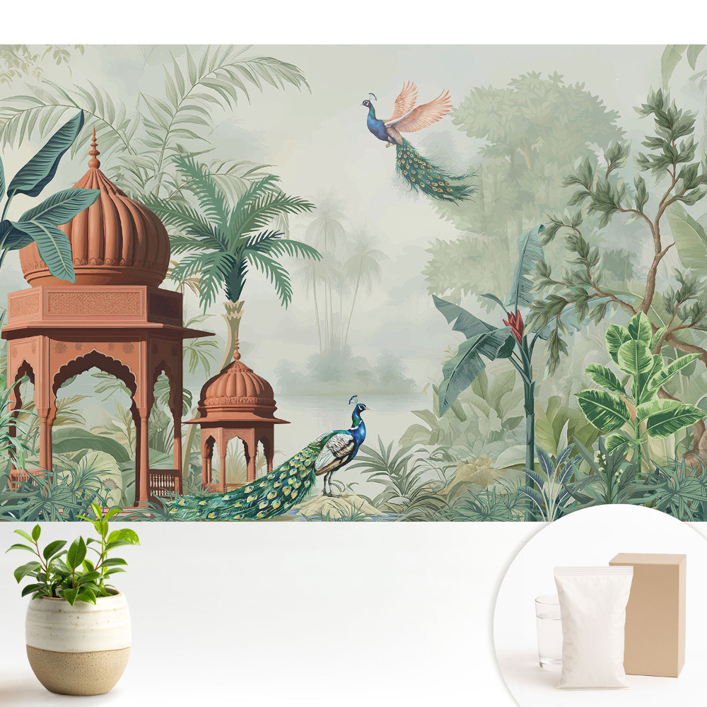 Fototapeta do salonu Egzotyczne ogrody spokój urok