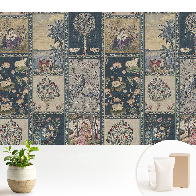 Fototapeta na wymiar do sypialni Klasyczny patchwork natury