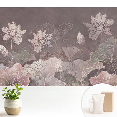 Fototapeta Kwiaty lotosu elegancja natury