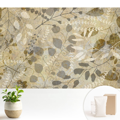 Fototapeta na wymiar do sypialni Roślinne wzory przytulny klimat