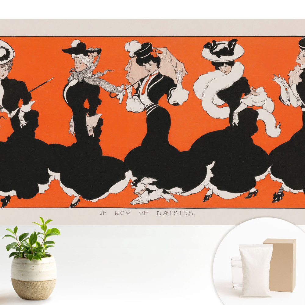 Fototapeta z nadrukiem na flizelinie Eleganckie sylwetki kobiet