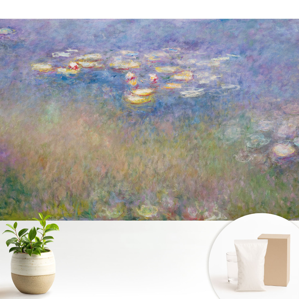 Fototapeta na wymiar do sypialni Impresjonistyczne lilie wodne