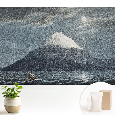 Fototapeta na wymiar do sypialni Nocne góry i morze