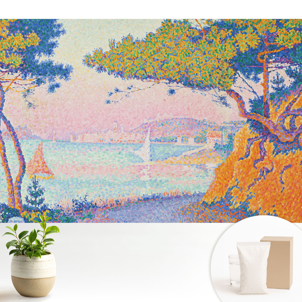 Fototapeta na wymiar do sypialni Pejzaż nadmorski impresjonizm energia