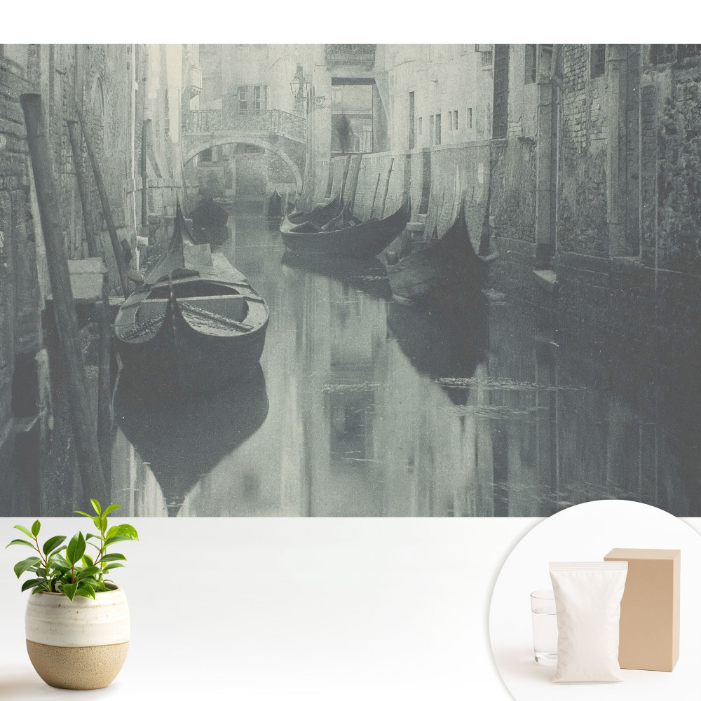 Fototapeta flizelinowa do salonu Spokój i harmonia w urokliwym kanale