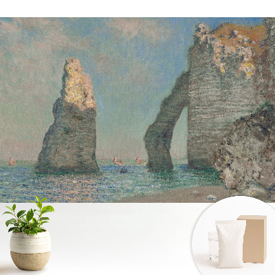 Fototapeta na wymiar do sypialni Formacje skalne nad morzem