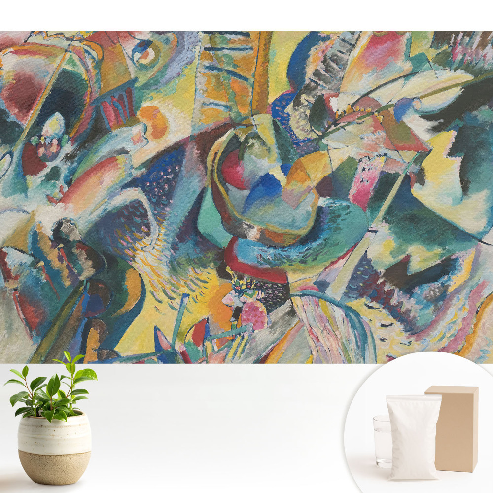 Nowoczesna fototapeta na wymiar Abstrakcyjny chaos kolorów