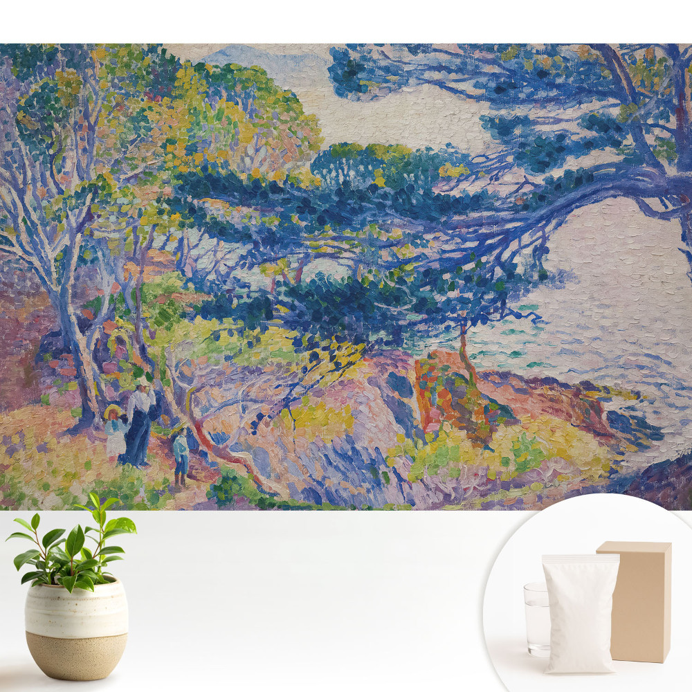 Fototapeta z nadrukiem na flizelinie Kolorowy krajobraz spokojna harmonia