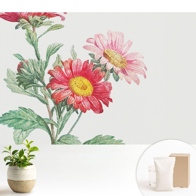 Tapeta fotograficzna flizelinowa Subtelne kwiatowe motywy w klasycznym stylu