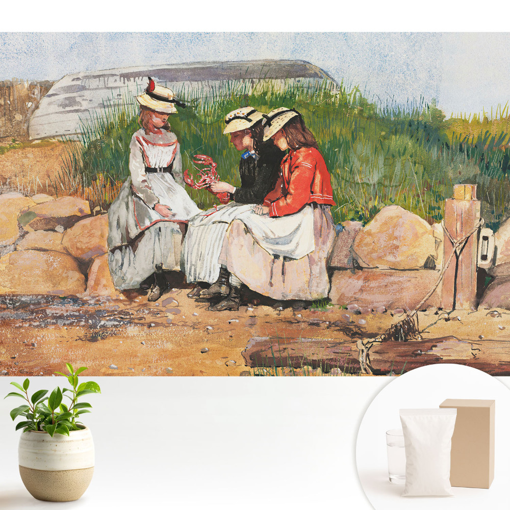 Fototapeta z nadrukiem na flizelinie Kameralne spotkanie na plaży