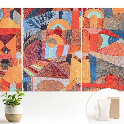 Fototapeta do salonu Kolorowa abstrakcja symetria energia