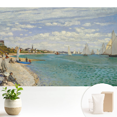 Fototapeta flizelinowa do salonu Impresjonistyczny krajobraz morski plaża