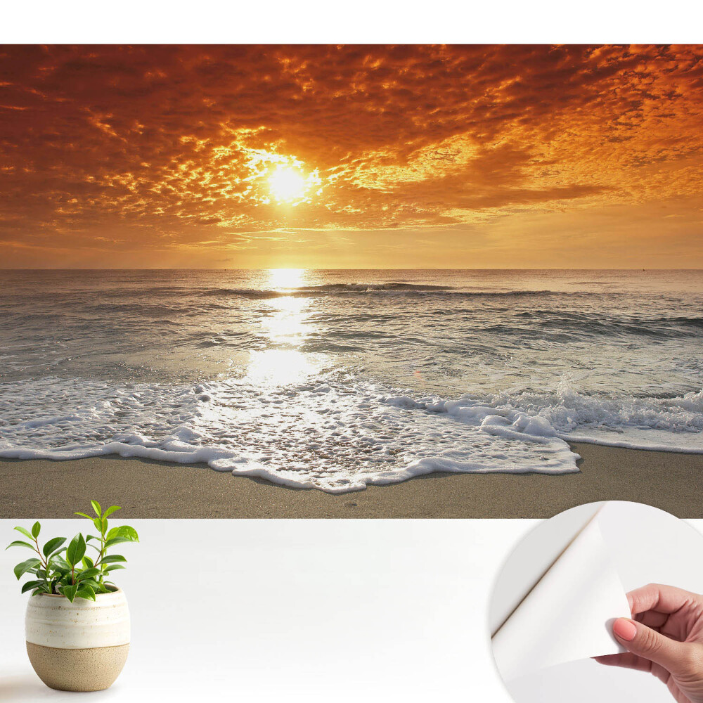 Tapeta fotograficzna samoprzylepna Zachwycający zachód spokoju