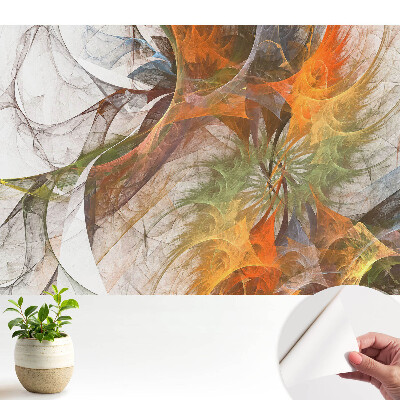 Fototapeta na wymiar do sypialni Kolorowy abstrakcyjny kalejdoskop energii