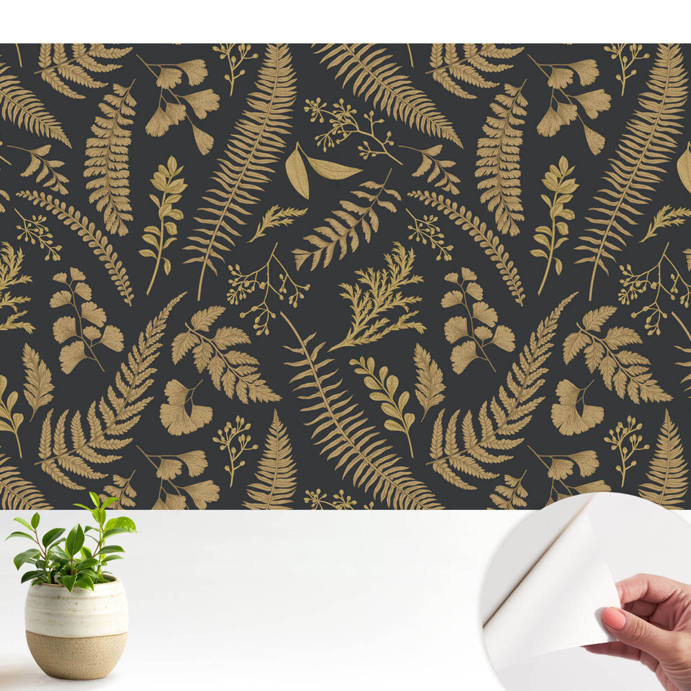 Fototapeta na wymiar do sypialni Botaniczny wzór liści elegancja natura