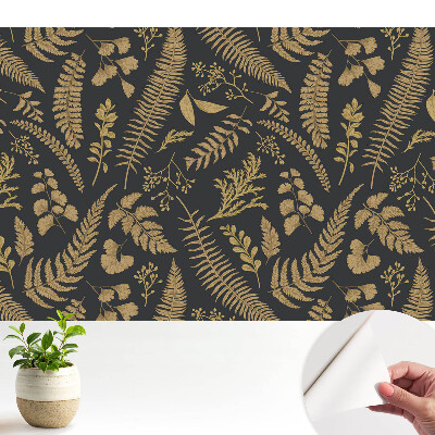 Fototapeta na wymiar do sypialni Botaniczny wzór liści elegancja natura