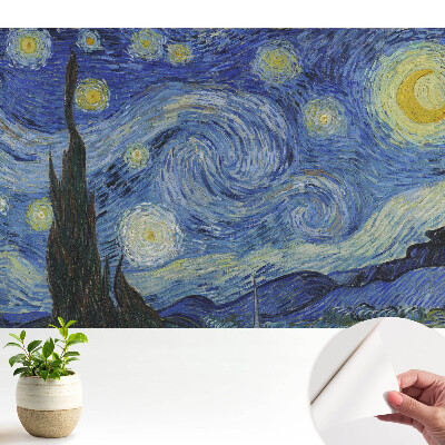 Tapeta fotograficzna samoprzylepna Abstrakcyjne gwiazdy i wirujące chmury