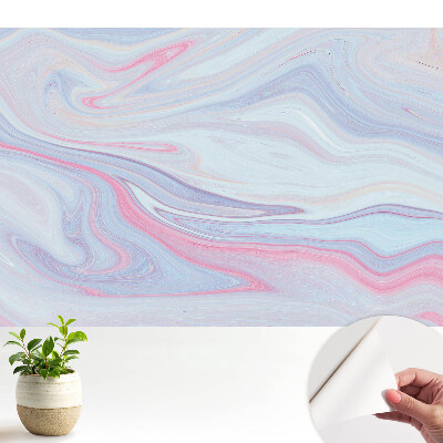 Fototapeta do salonu Pastelowa abstrakcja harmonia dynamiczna