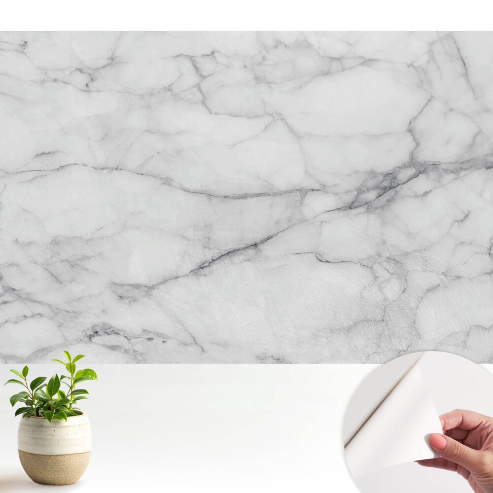 Nowoczesna fototapeta na wymiar Marmurowy wzór klasyka w odcieniach szarości