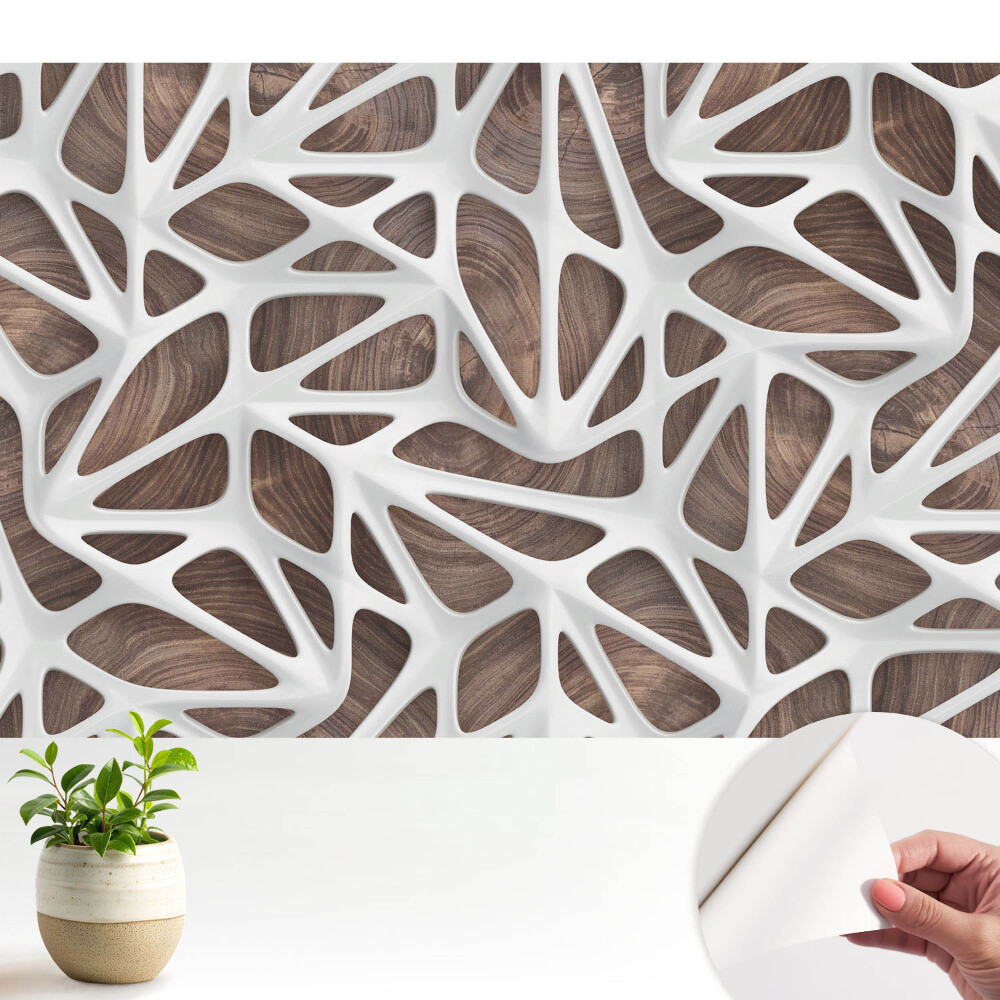 Fototapeta z nadrukiem samoprzylepna Nowoczesny wzór o organicznych kształtach