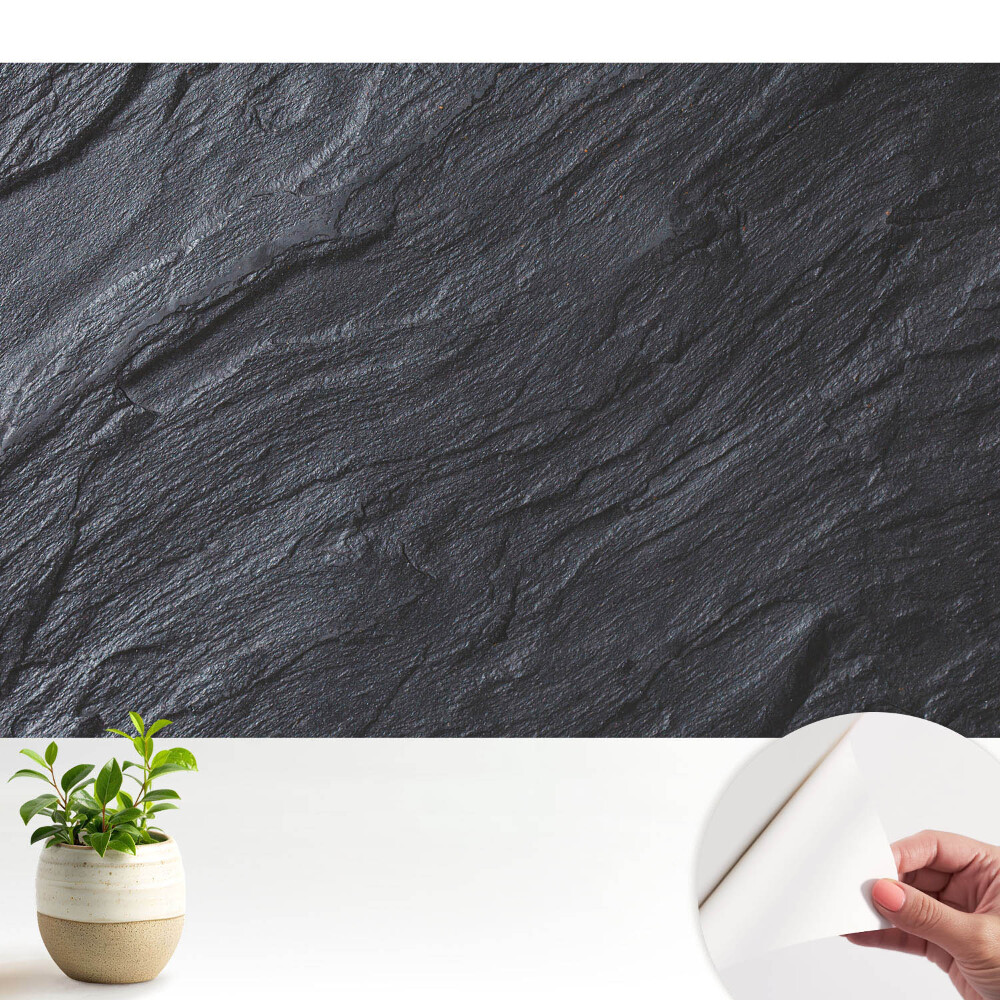 Tapeta fotograficzna samoprzylepna Ciemna faktura kamienia