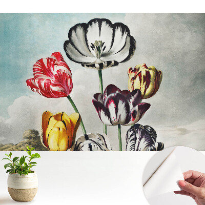 Fototapeta do salonu Tulipanowy bukiet elegancja klasyki