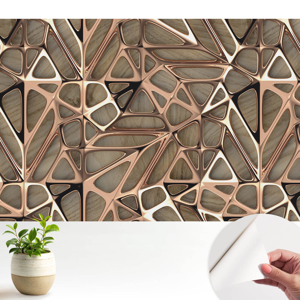 Fototapeta do salonu Organiczna elegancja drewna