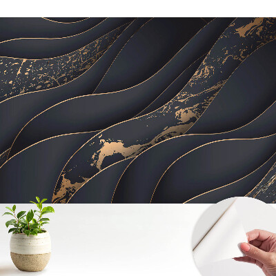 Fototapeta z nadrukiem samoprzylepna Organiczne wzory dynamiczny kontrast i harmonia