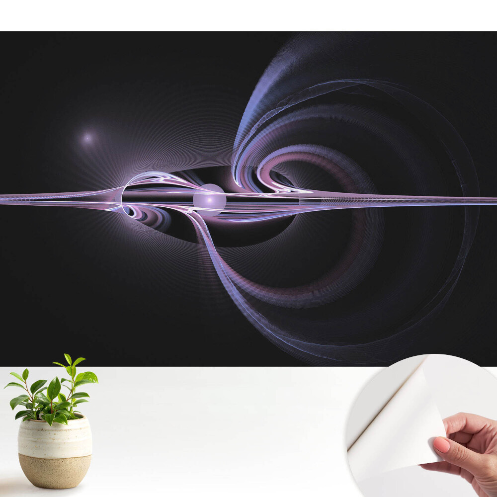 Tapeta fotograficzna samoprzylepna Hipnotyzująca symetria linii i łuków