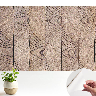 Fototapeta do salonu Geometryczne linie fale natura