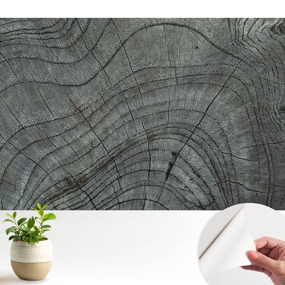 Fototapeta Drewniane słoje rustykalna symetria