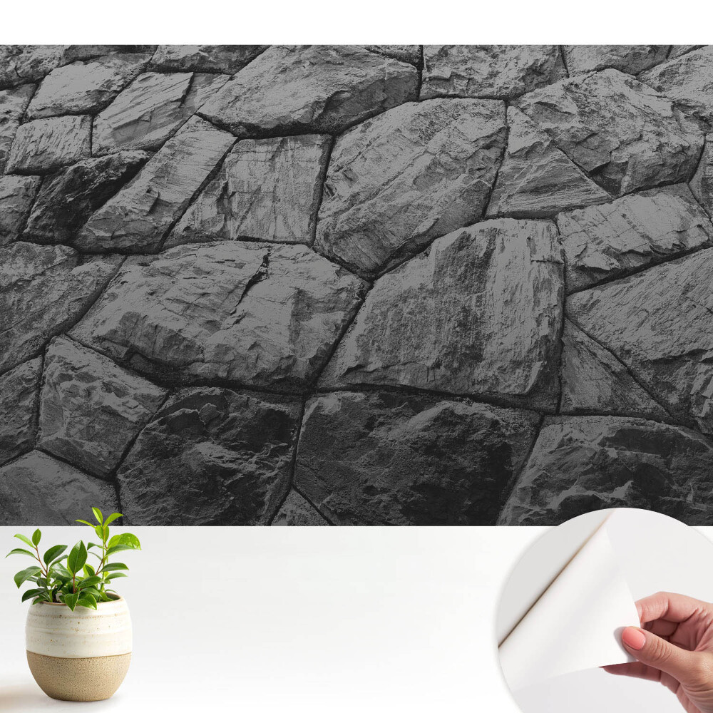 Tapeta fotograficzna samoprzylepna Kamienna struktura naturalna kompozycja