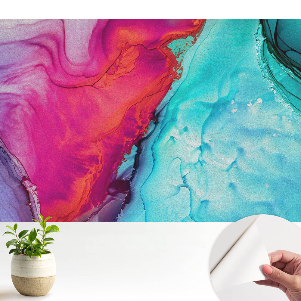 Tapeta fotograficzna samoprzylepna Kolorowa abstrakcja energii