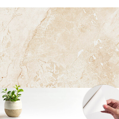 Fototapeta do salonu Elegancki beżowy marmur