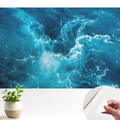 Nowoczesna fototapeta na wymiar Morskie zawirowania pełne energii