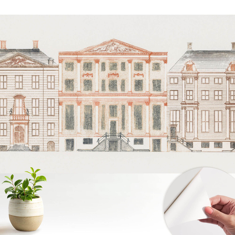 Fototapeta Architektoniczne klasyczne fasady