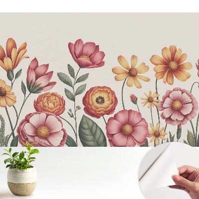 Fototapeta na wymiar do sypialni Kwiatowa elegancja klasyczny styl harmonia