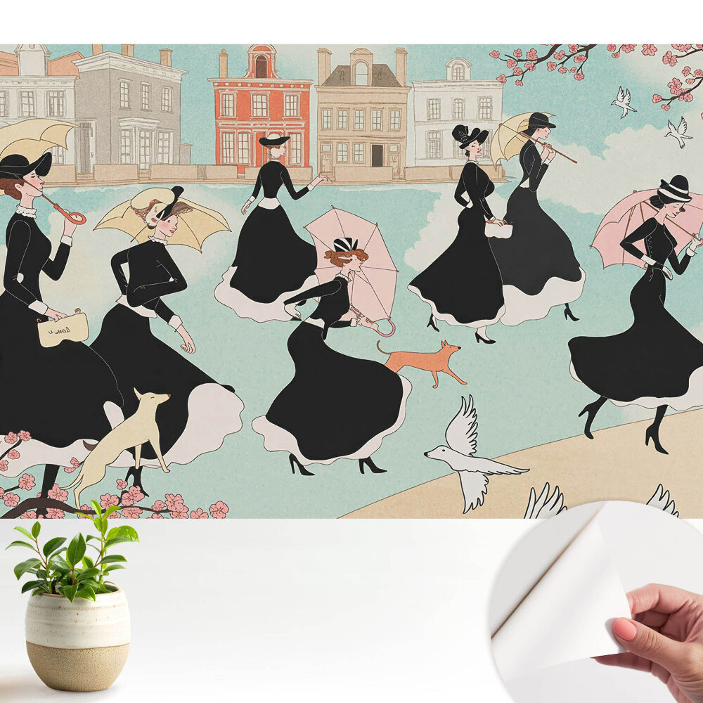 Fototapeta samoprzylepna do salonu Elegancka klasyka retro