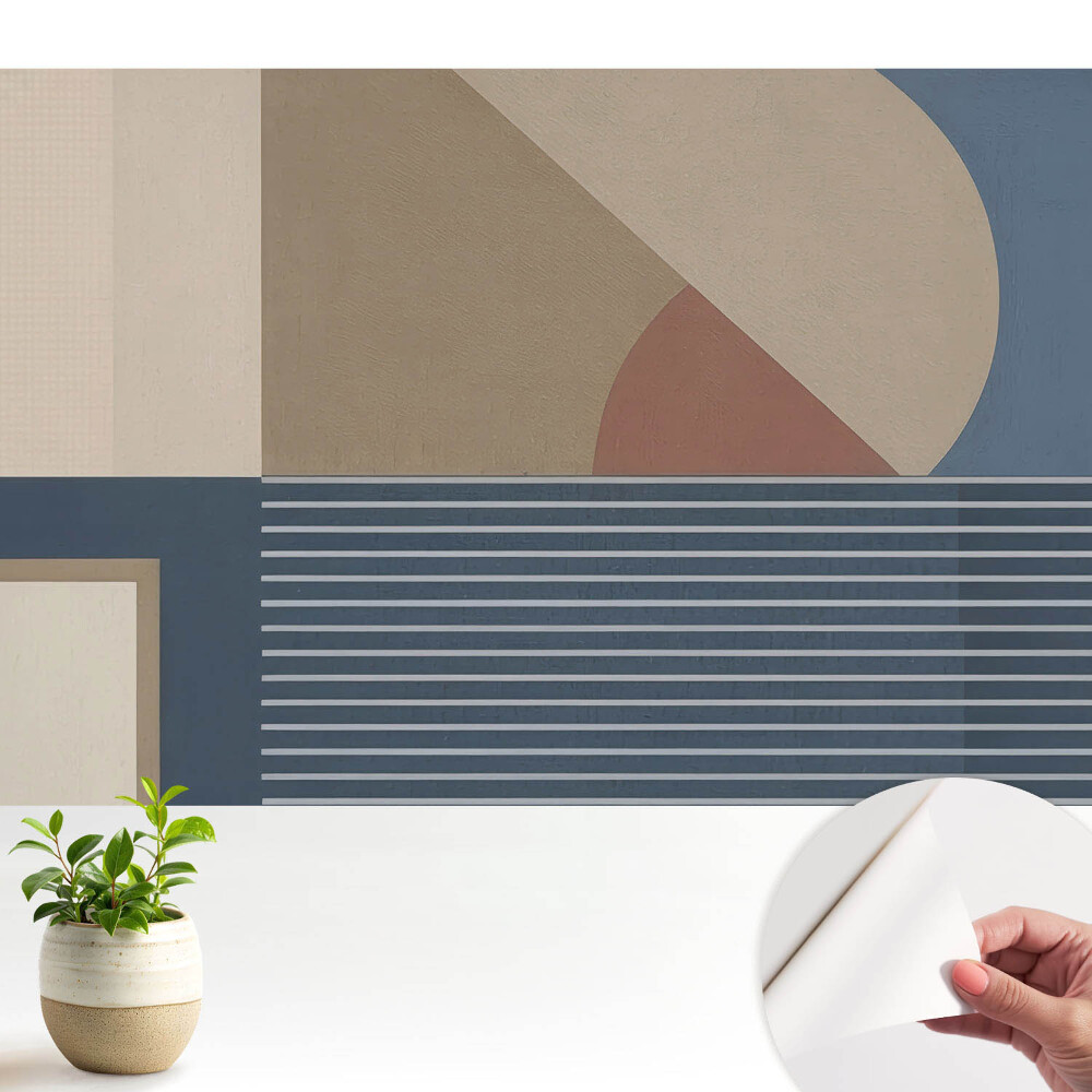 Tapeta fotograficzna samoprzylepna Geometryczny minimalizm z nutą elegancji