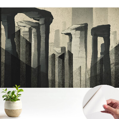 Fototapeta Monumentalne kolumny symetryczne kompozycyjne