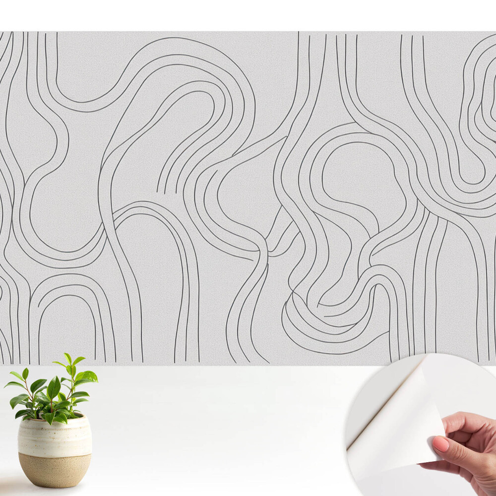 Fototapeta na wymiar do sypialni Abstrakcyjne linie organiczne