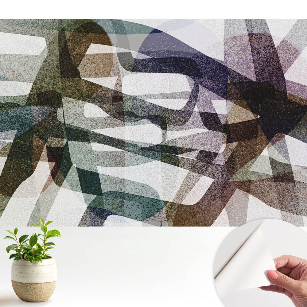 Tapeta fotograficzna samoprzylepna Energetyczne łuki i linie w abstrakcji