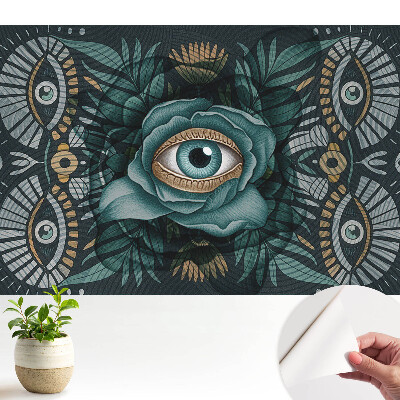 Tapeta fotograficzna samoprzylepna Oko w stylu boho